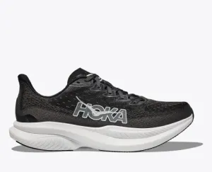 Women's Hoka Mach 6 (Black/White)